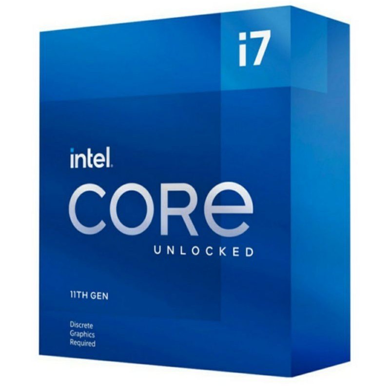 Intel Core i7 11700KF 3.6GHz 8 Core 16 Threads Rocket Lake - LGA1200