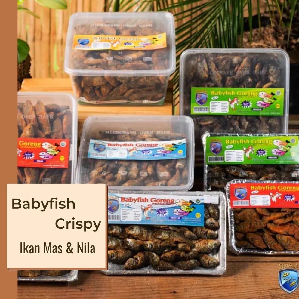 

[PRODUK RPW9Q54] SUHADAFOOD - BABYFISH CRISPY IKAN NILA & MAS ASLI ENAK BERGIZI 100GR kl6jv