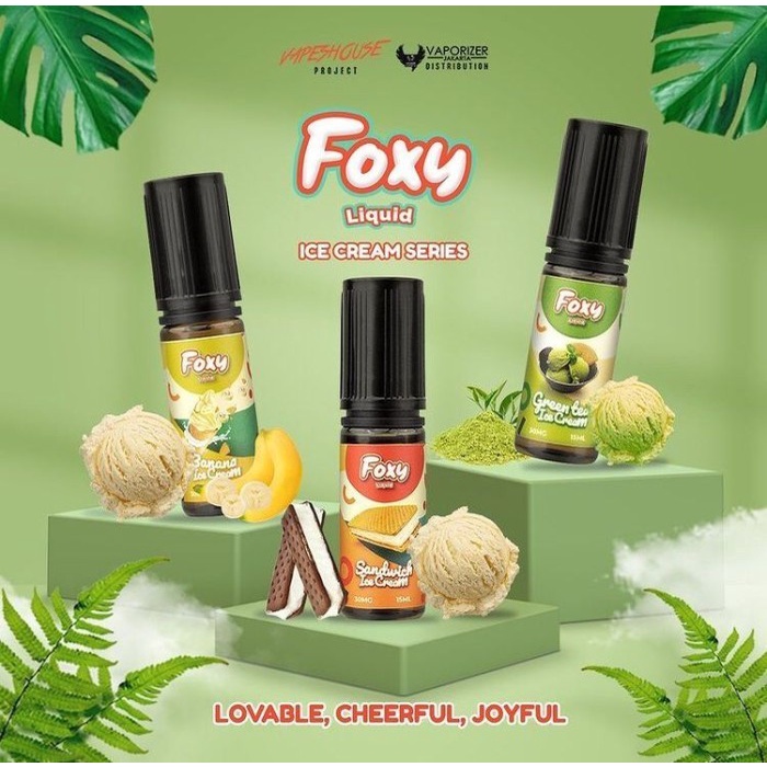 LIQUID FOXY SALTNIC 15ML 30MG CREAMY LIQUID