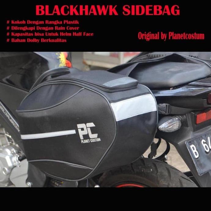 Jual Tas Motor Blackhawk Bagasi Box Samping Nmax Tmax Xmax Lexi Aerox Pcx Shopee Indonesia