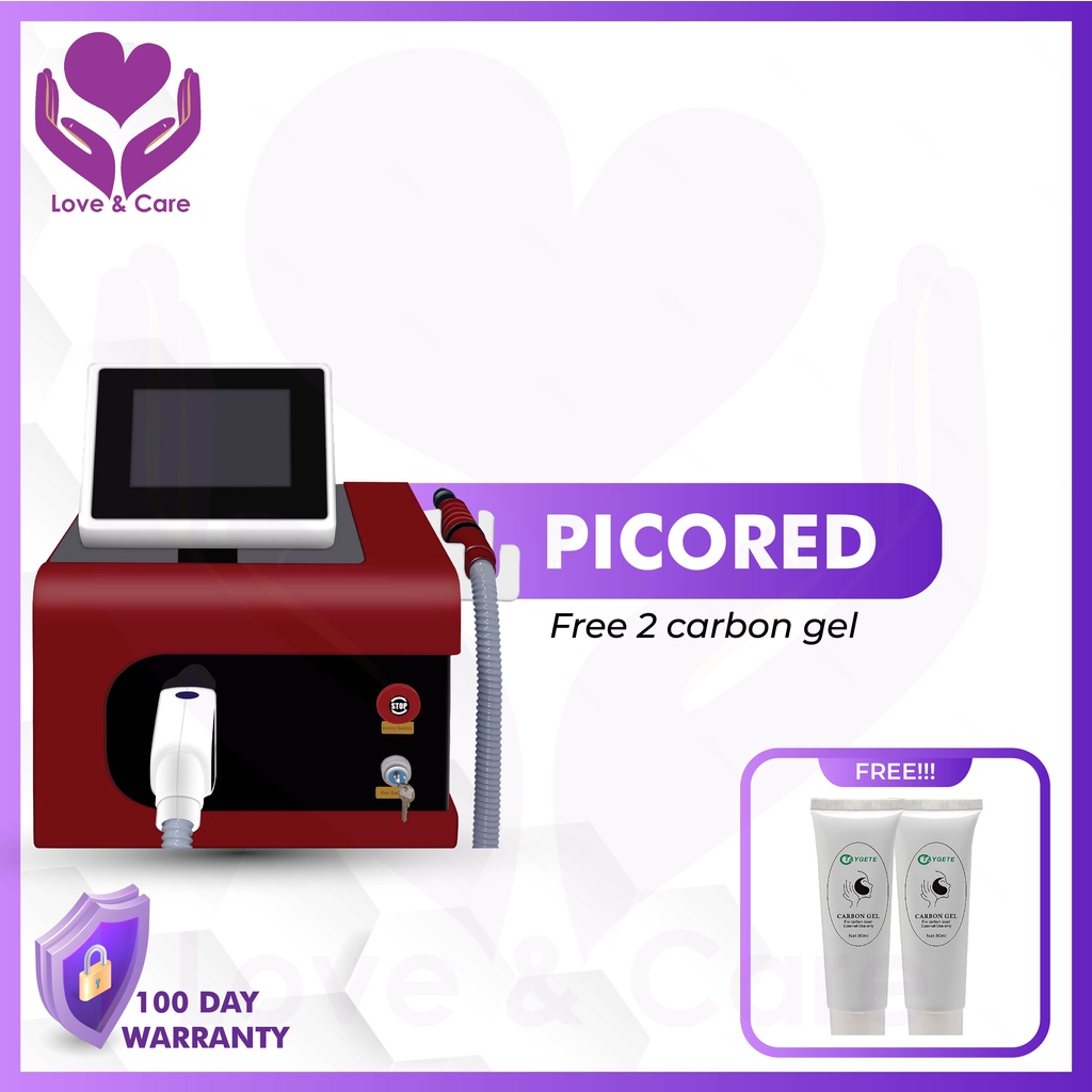 Laser Penghilang Flek Tahi Lalat Bekas Luka Tato Sulam Alis Bibir Picored Ndyag