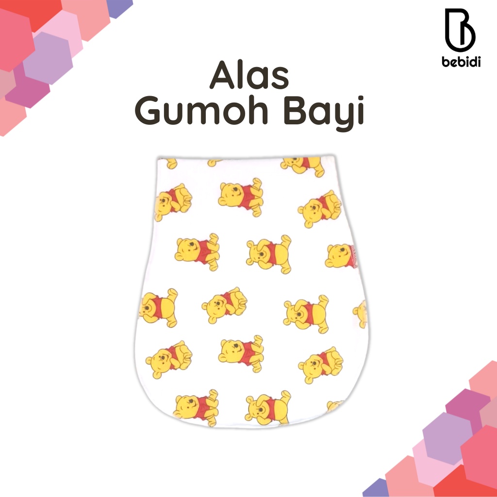 Alas Gumoh Bayi Kaos Lembut bisa dicuci sapu tangan celemek lap bayi