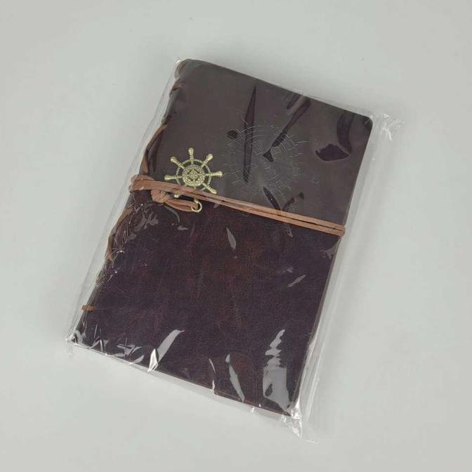 

Buku Catatan Agenda Kerja Notebook Binder Kulit Retro Harian Planner