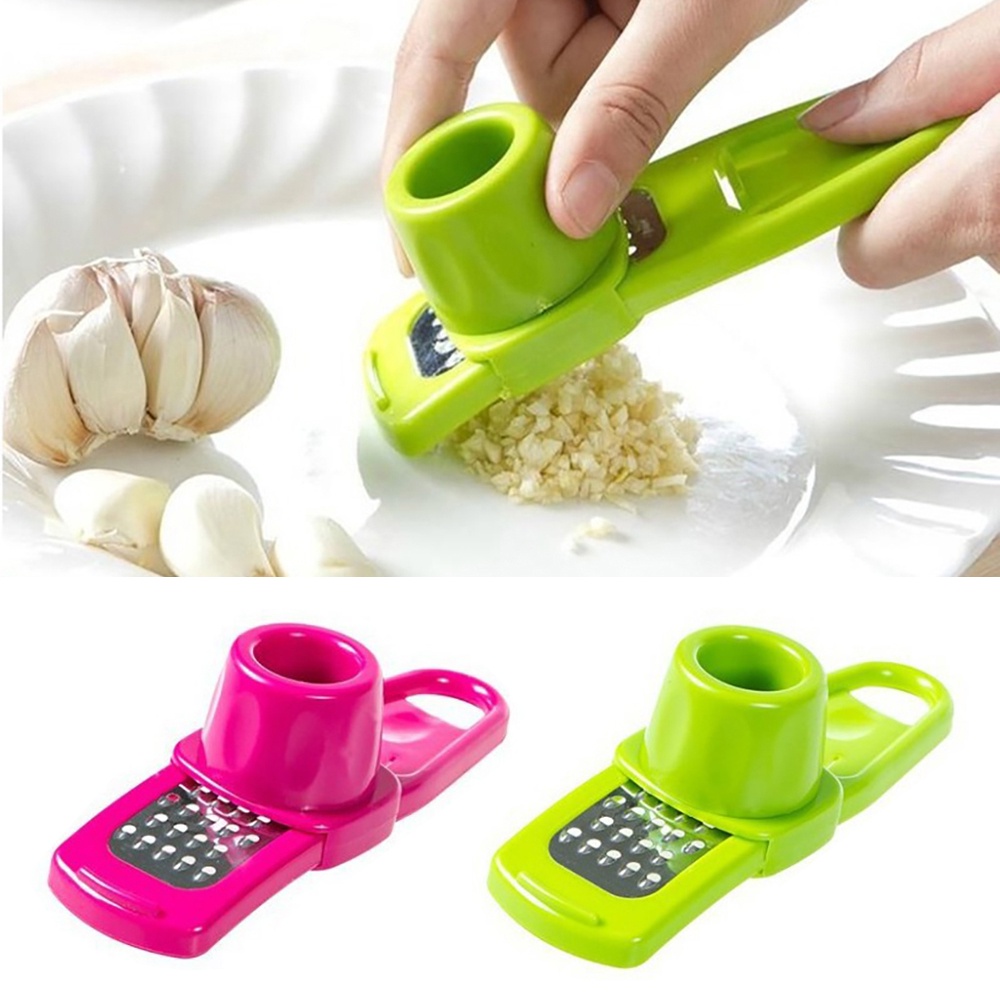ღ Mini Jahe Bawang Putih Alat Penggiling Sayur Kacang Chopper Stainless Steel Menekan Pengupas Cutter Slicer Planer Alat Memasak Alat Dapur aksesoris
