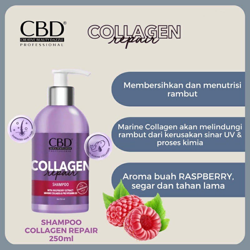 CBD Keratin Pro / Color Shield / Collagen Repair / Hair Mask - Shampoo - Conditioner - Serum Vitamin Spray