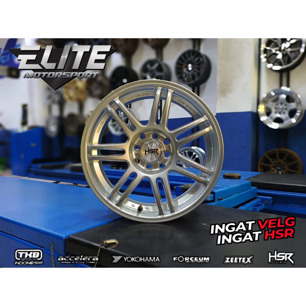 Velg Mobil HSR Boon Boroko Ring 16 Lebar 7 Lubang 4 Velg Mobil Vios Swift
