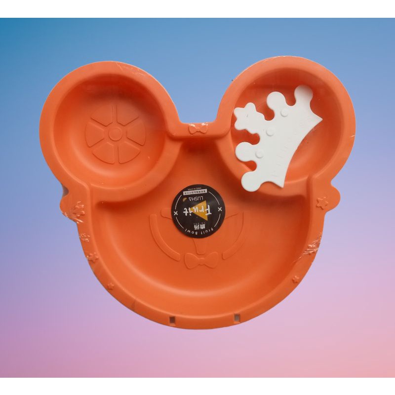 LUSHA Piring Makan Anak Lucu