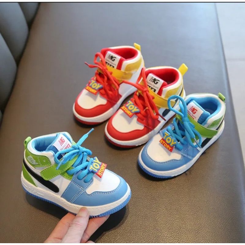 Sepatu Anak Boot Import Laki - Laki dan Perempuan STORY Sepatu Anak Cowok Cewek Sneaker Import Size 21-32