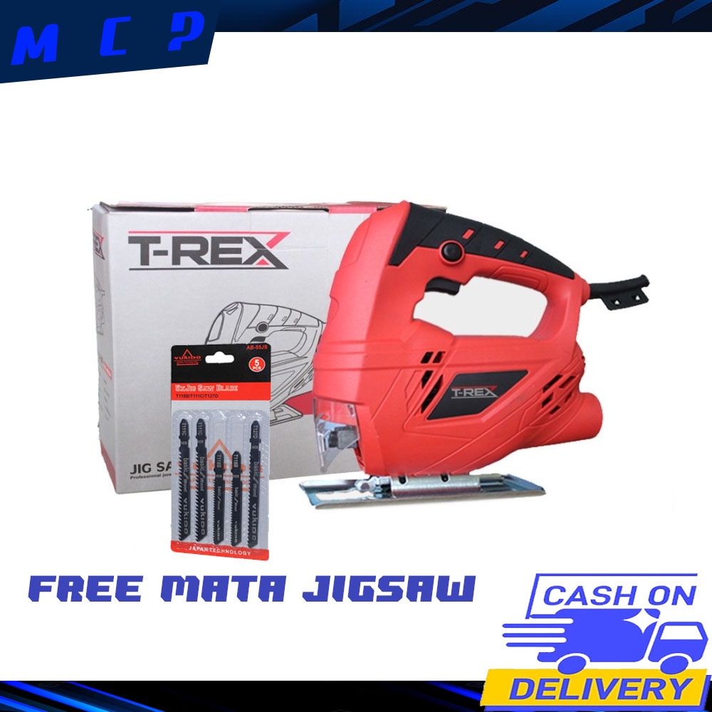 PROMO SHOPPE !! MESIN GERGAJI UKIR KAYU GERGAJI TRIPLEK ELECTRIC JIGSAW YUKIDO TERMURAH DAN TERLARIS FREE MATA 5 PCS