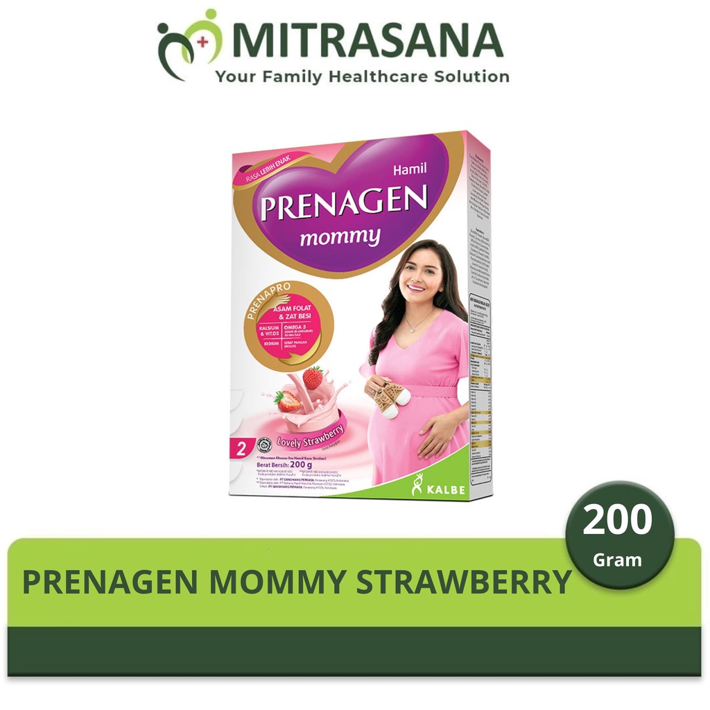 Jual Prenagen Mommy Strawberry 200 Gram Susu Trimester Kedua Shopee