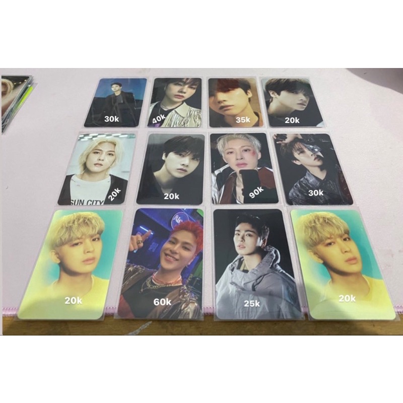 Photocard PC iKON FLASHBACK ALBUM JUNE JINAN JAY DONGI DONGHYUK SONG YOYO HANBIN COSMOS B.I