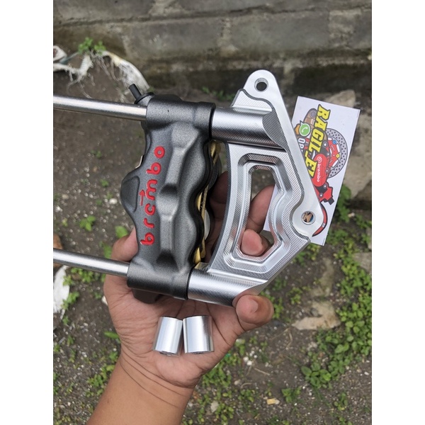 breket kaliper brembo gp4 gp4rx m432 m50 dudukan braket kaliper brembo pnp TIGER MEGAPRO