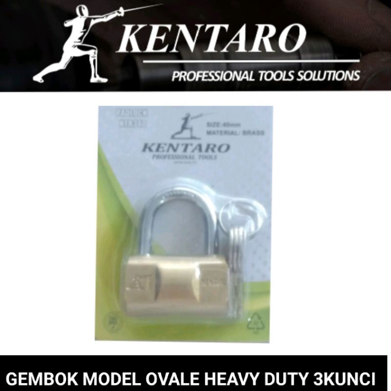 GEMBOK HEAVY DUTY 50MM MODEL VIRO KENTARO JAPAN QUALITY