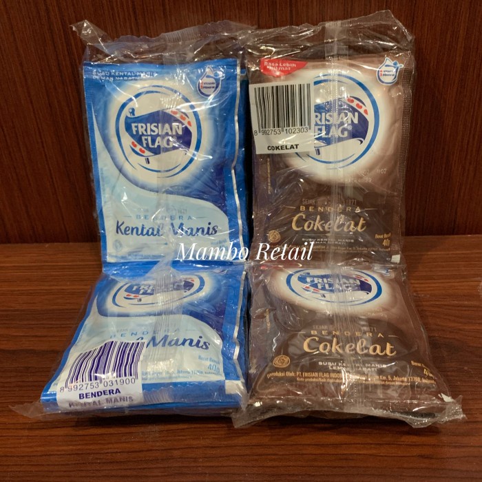 

Kental-Manis- Susu Kental Manis Frisian Flag Sachet Skm Susu Bendera Isi 6Sachet -Manis-Kental