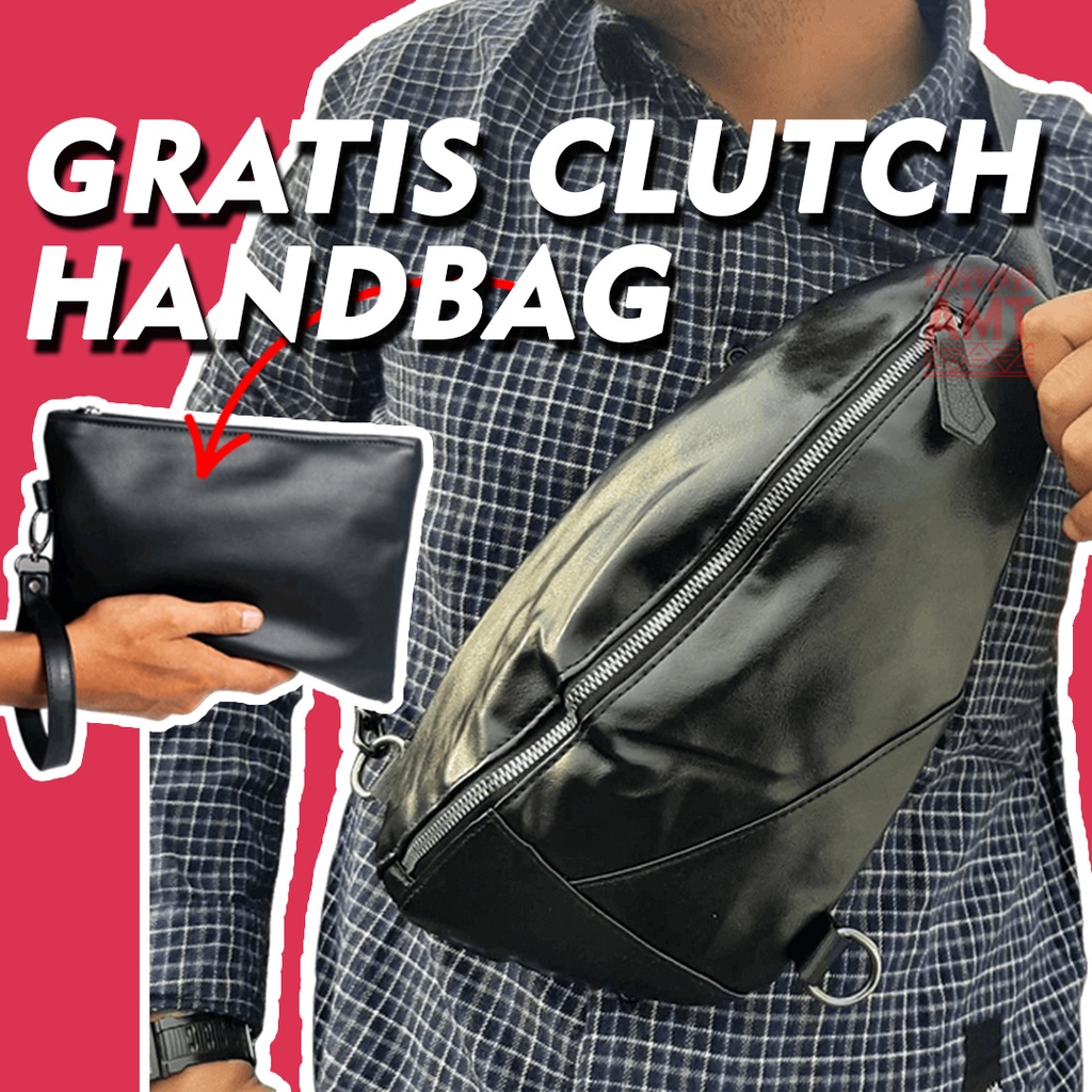 Tas Kuliah Kulit Muat IPAD | TAS KULIT SELEMPANG BAHU