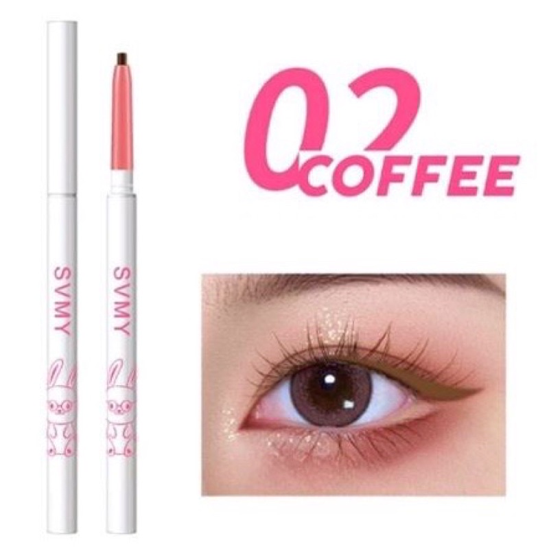 SVMY Eyeliner Mata Pink White Twisted Waterproof Tahan Air