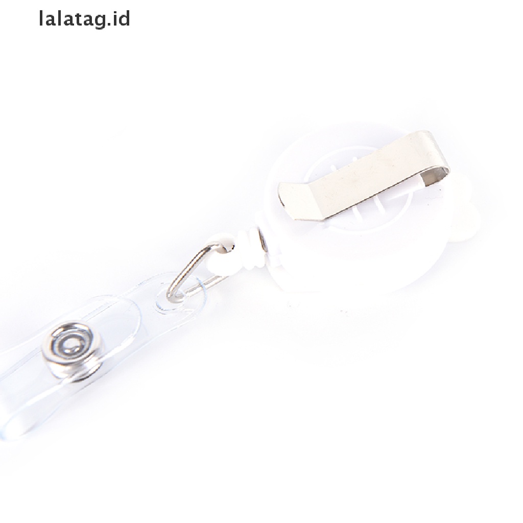 [lalatag] Retractable Badge Reel Perawat Exihibiton ID Name Card Badge Holder Supplie Sekolah [ID]