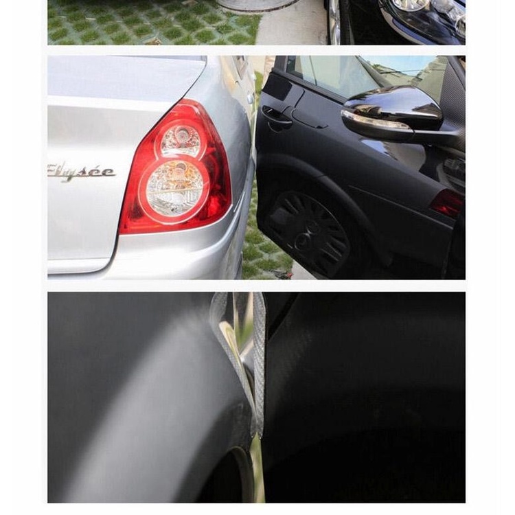 WRC Bumper Silikon Pintu Mobil Door Protector 4 PCS - Black - OMRS5WBK