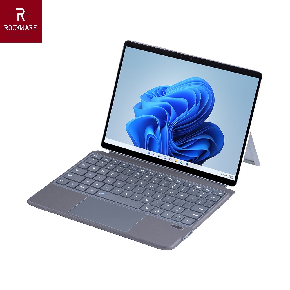 ROCKWARE RW-2087A - Bluetooth Keyboard for Surface Go 1-2-3