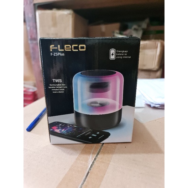 ORIGINAL 100% SPEAKER PORTABLE TWS FLECO F-Z5 PLUS / RADIO