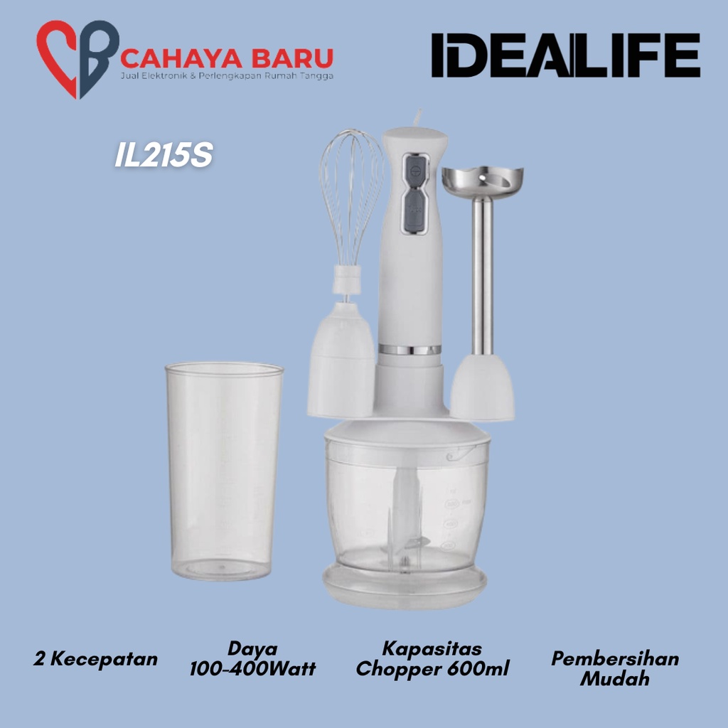 IDEALIFE HANDBLENDER MULTI IL215S