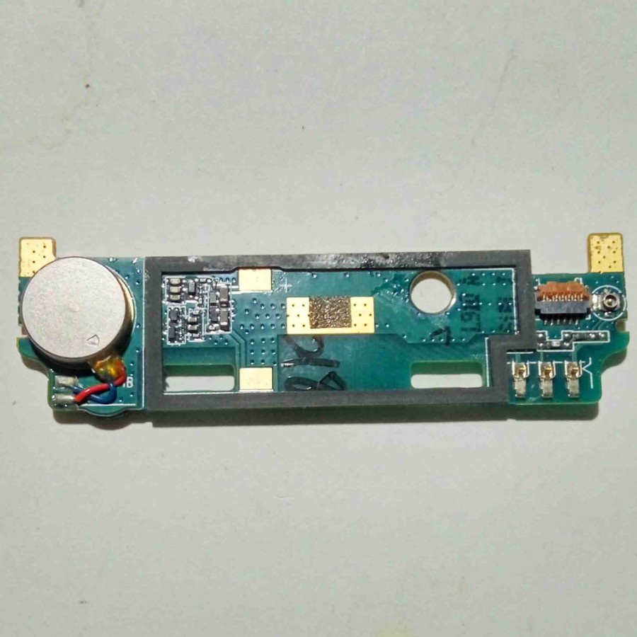 Papan PCB Mic getar mesin bawah HP Smartfren Andromax A 4G A16C3H Ori