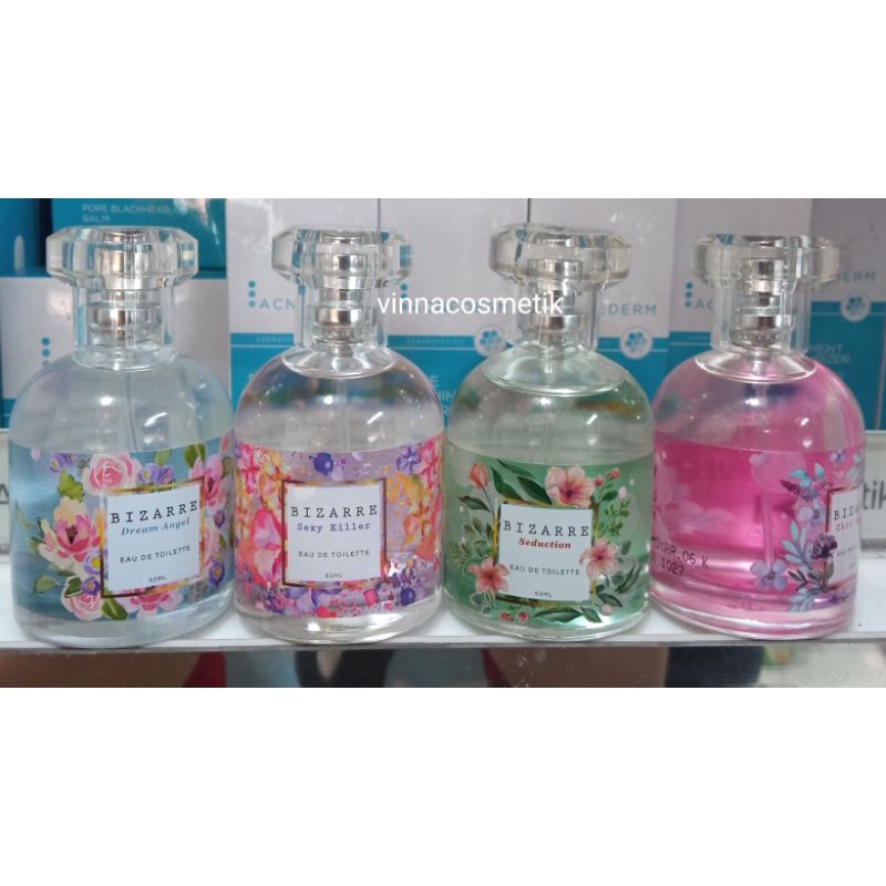 BIZARRE  EAU DE TOILETTE 50ML / PARFUM WANGI TAHAN LAMA
