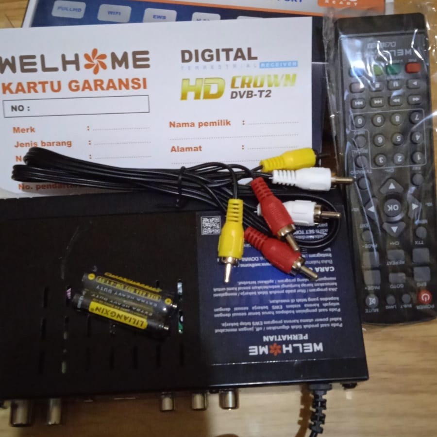 SET TOP BOX TV DIGITAL WELHOME