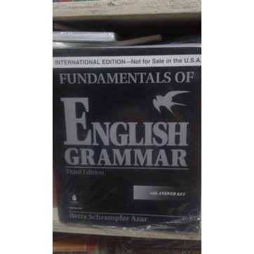 

Fundalmentals Of English Grammar 3th Edition