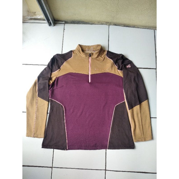 Kaos olahraga baselayer wanita Millet