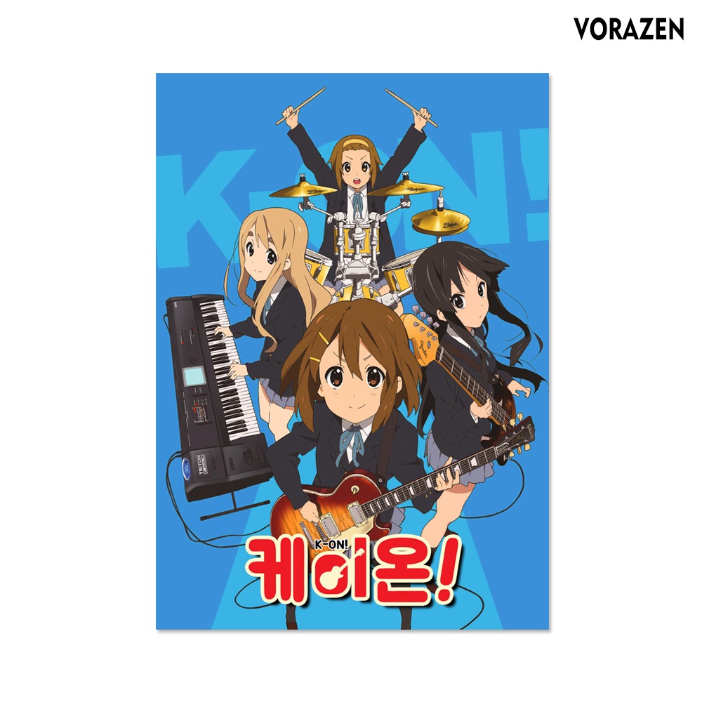 POSTER K-ON | POSTER ANIME A2 A3 A4