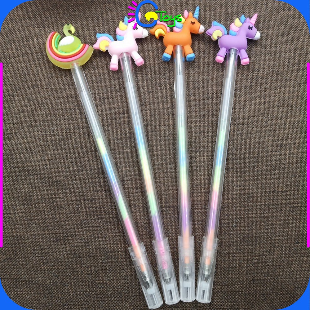 

CR-A44 Pulpen Gel 0.5mm Karakter Angsa Tinta Rainbow Pena Pelangi Lucu / Alat Tulis Sekolah Drawing Pen Warna Warni Import