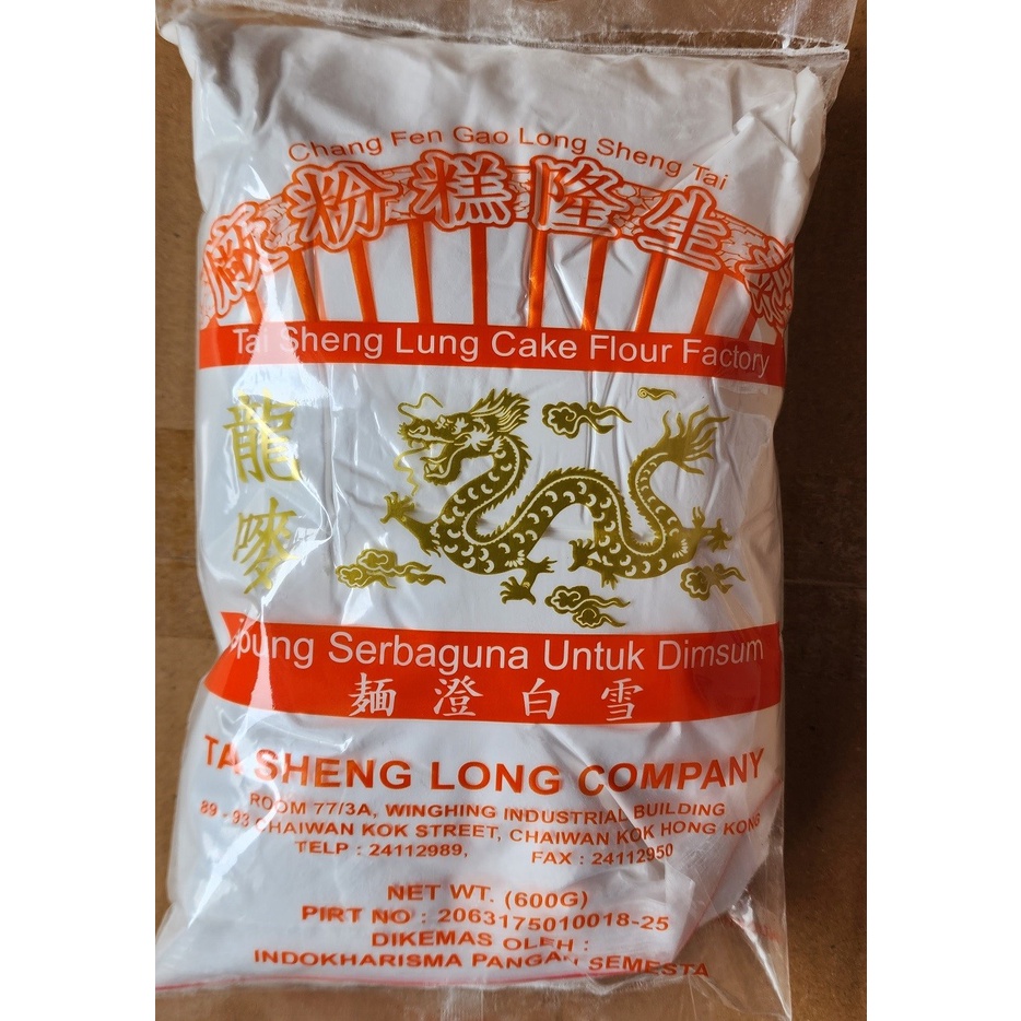 

TSL Tepung Tang Mien Hongkong Tai Sang Long Loong Tai Sheng Lung Ta Sheng Long Wheat Starch Gandum Dim Sum Dimsum Flour Naga