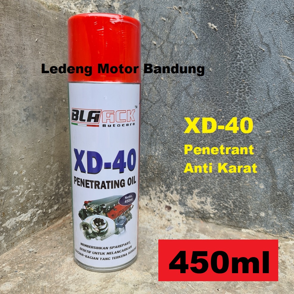 Penetrant XD-40 Anti Karat 450ml Merek Black Teknologi Japan