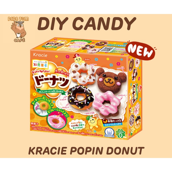 

Permen Impor POPIN COOKIN DONUTS DIY CANDY