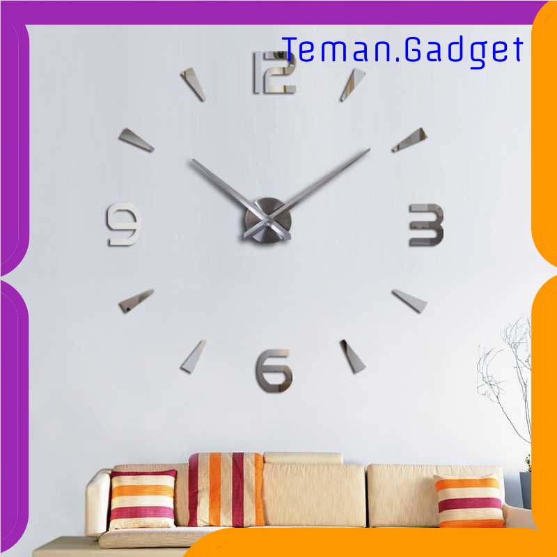 TG-PJM Taffware Jam Dinding Besar DIY Giant Wall Clock Quartz 90-100 cm - DIY-104