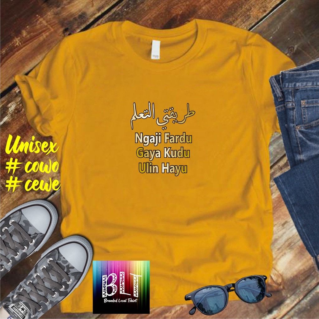 Cod Diskon Promo Gratis Ongkir/Kaos dtf NGAJI FARDU Kaos daKwah Islam Pesantren santri santriwati Kaos Pria Distro /Kaos Murah Kaos katun/Pakaian Pria  Pakaian Wanita Kaos Viral/Best Seller