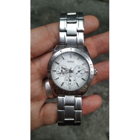 jam tangan guess multifungsi W11145L1 second bekas original