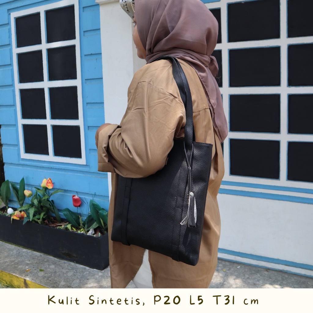 Tote Bag Model Simple Motif Print Gaya Korea untuk Wanita / PRIA Unisex buat kuliah jalan jalan COD