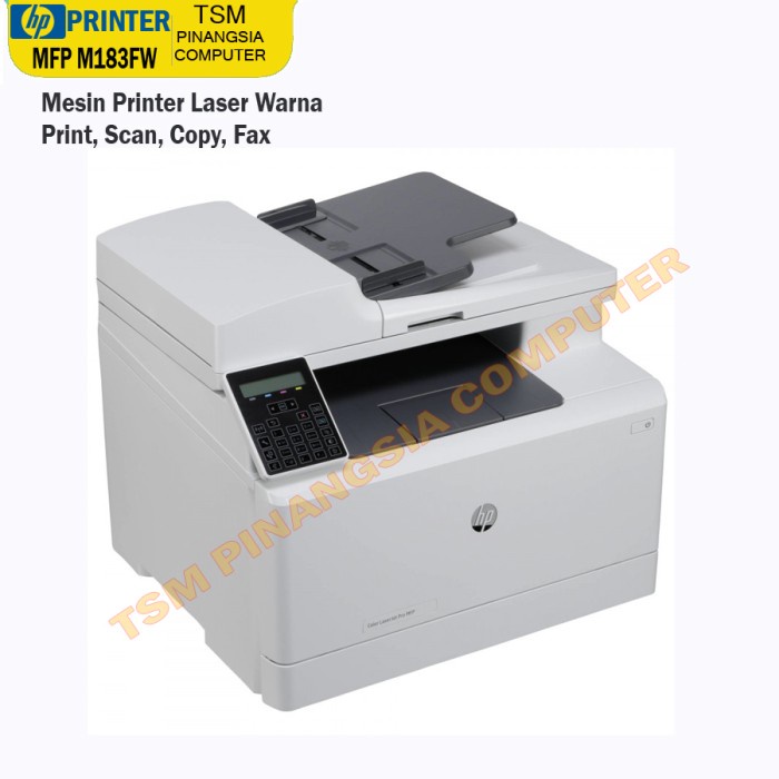 Color Hp Mfp-M183Fw / M 183 Fw - Printer Warna Laserzet Color