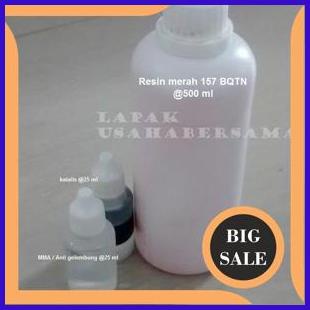 suku cadang Resin merah 157 BQTN  katalis dan  mma 2774N23