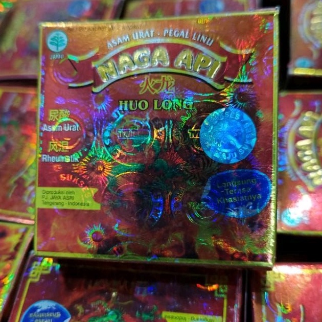 Kapsul Naga Api Huo Long Asam Urat Pegal Linu