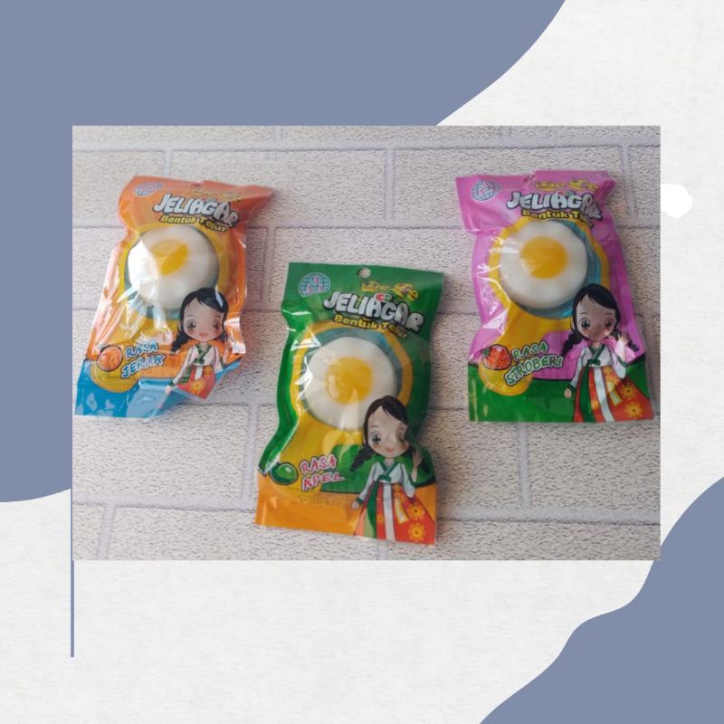 

TM | PERMEN JELIAGAR BENTUK TELUR | 1PCS JELIAGAR | 100% ORIGINAL [ BISA COD ]