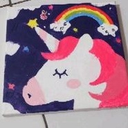 

Lukisan anak paint by number