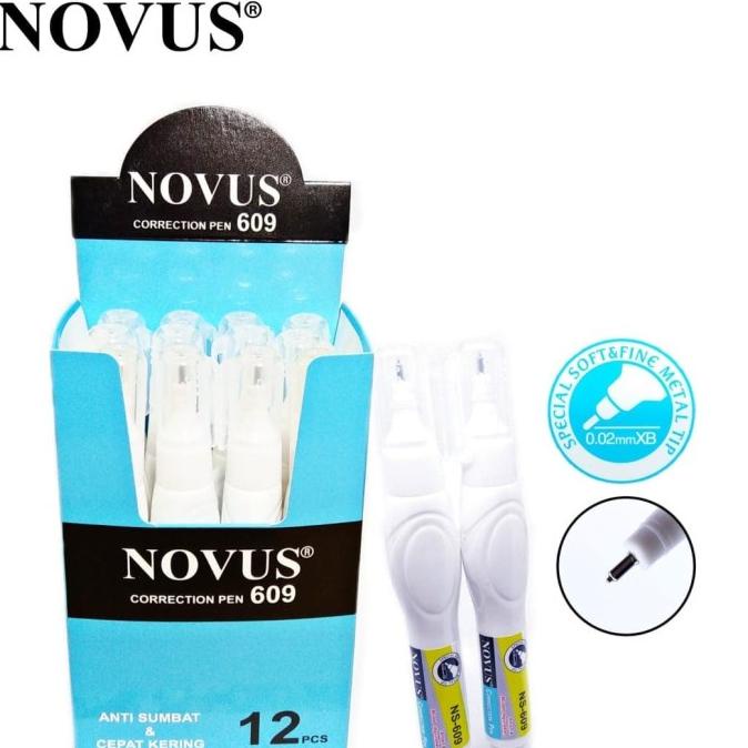 

Novus Tip-Ex NS-609 (5 ML) - 1 LUSIN / Correction Pen