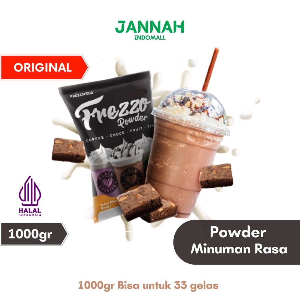 Frezzo Powder 1000 gr Bubuk Minuman Rasa Premium / Bubuk Minuman Boba