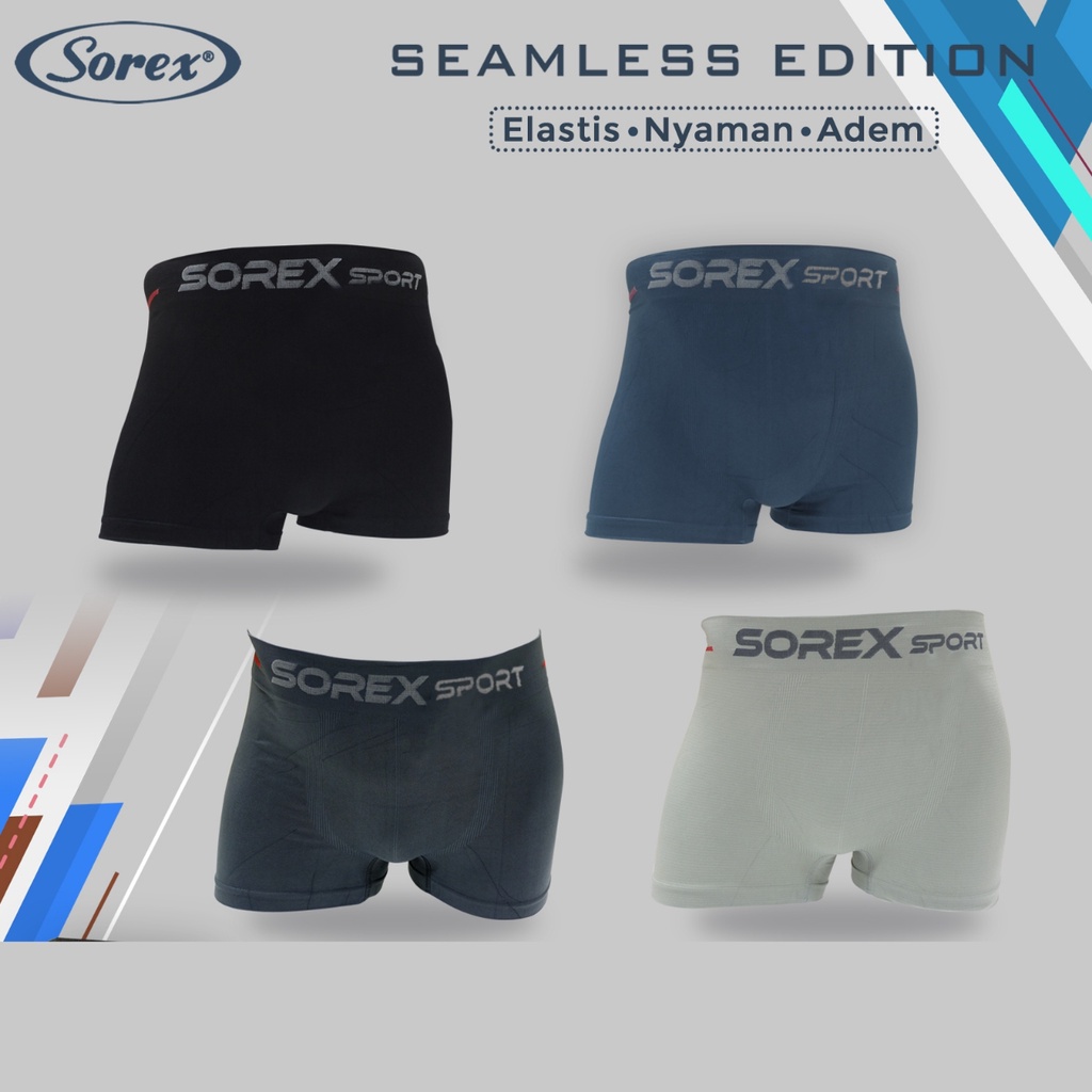 CD Celana dalam Laki pria BOXER SOREX  seamless premium quality