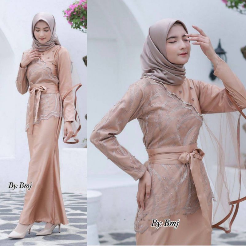 AFIFA DRESS BEST SELLER DRESS MERMEID TERBARU DRESS RAYA DRESS PESTA GAMIS MUSLIMAH