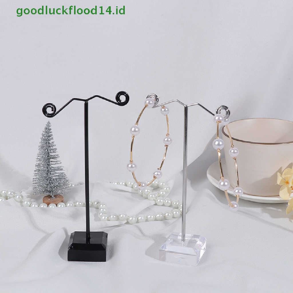 [GOOGFOUR] 3pcs Rak Display Perhiasan Anting Stud Akrilik Stand Organizer Holder Ornamen [TOP]