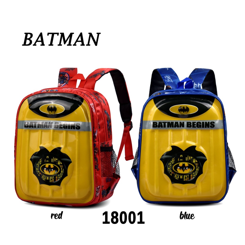 ( FF ) Tas Ransel Anak Karakter Lampu Cowo Paud Tk  18001 Full Embos + Lampu Aneka Karakter /  Free Kaos Kaki